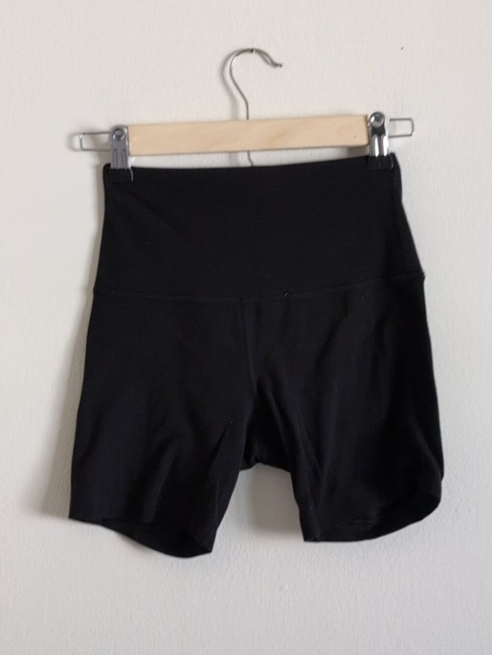 Lululemon Black High-Rise Biker Shorts | Size 2/XXS